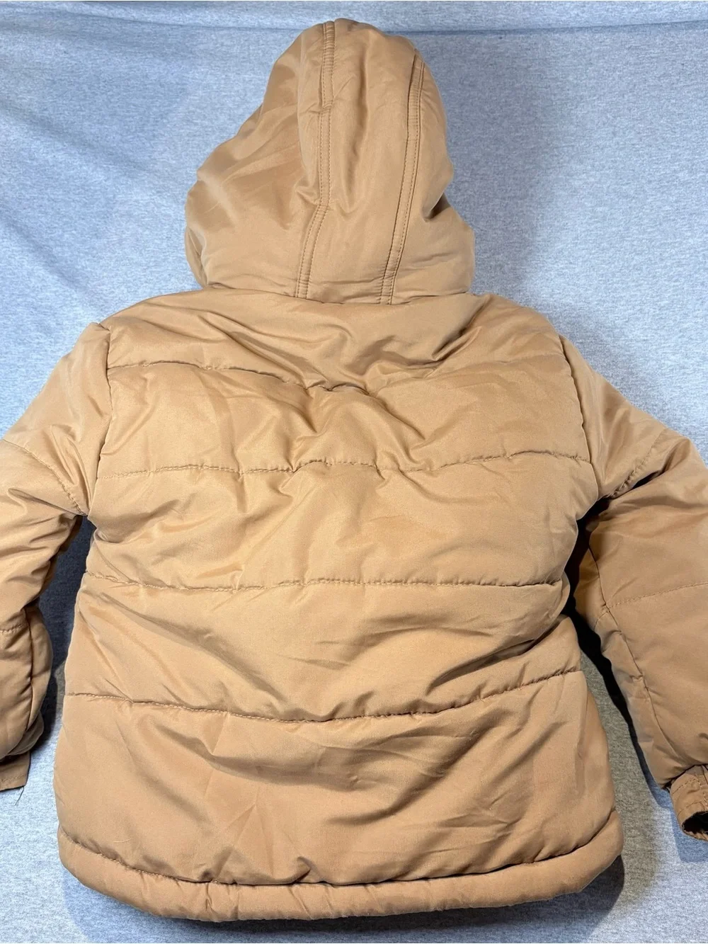 London Fog Supply Boys' Heavyweight Stylish Winter Puffer Jacket Tan Large 7